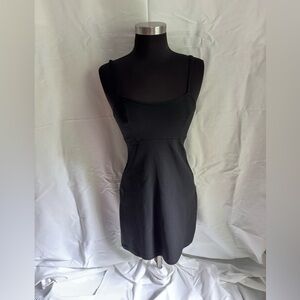 Black mini dress from Hollister